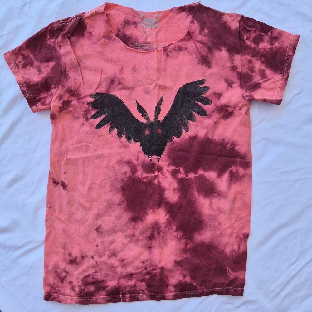 Stephanie Bayles Guild of Calamity Mothman Whimsigoth Tie-Dye Tee